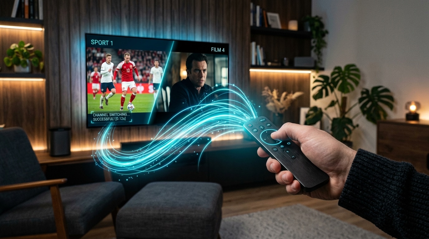 Why IPTV Channel Switching Is Slow: 12 Proven Fixes for Instant Zapping Speed | Reflexsat IPTV Why IPTV Channel Switching Is Slow: 12 Proven Fixes for Instant Zapping Speed - Reflexsat IPTV Guide